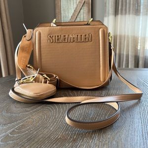 Steve Madden Camel Bevelyn Crossbody purse Tiktok Viral
